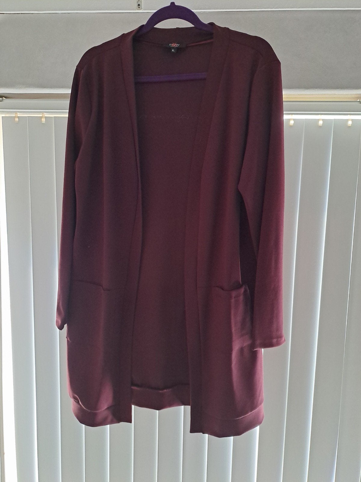 Enjoy dames vest bordeauxrood maat XL, Kleding | Dames, Maat 46/48 (XL) of groter, Enjoy, Ophalen of Verzenden, Zo goed als nieuw