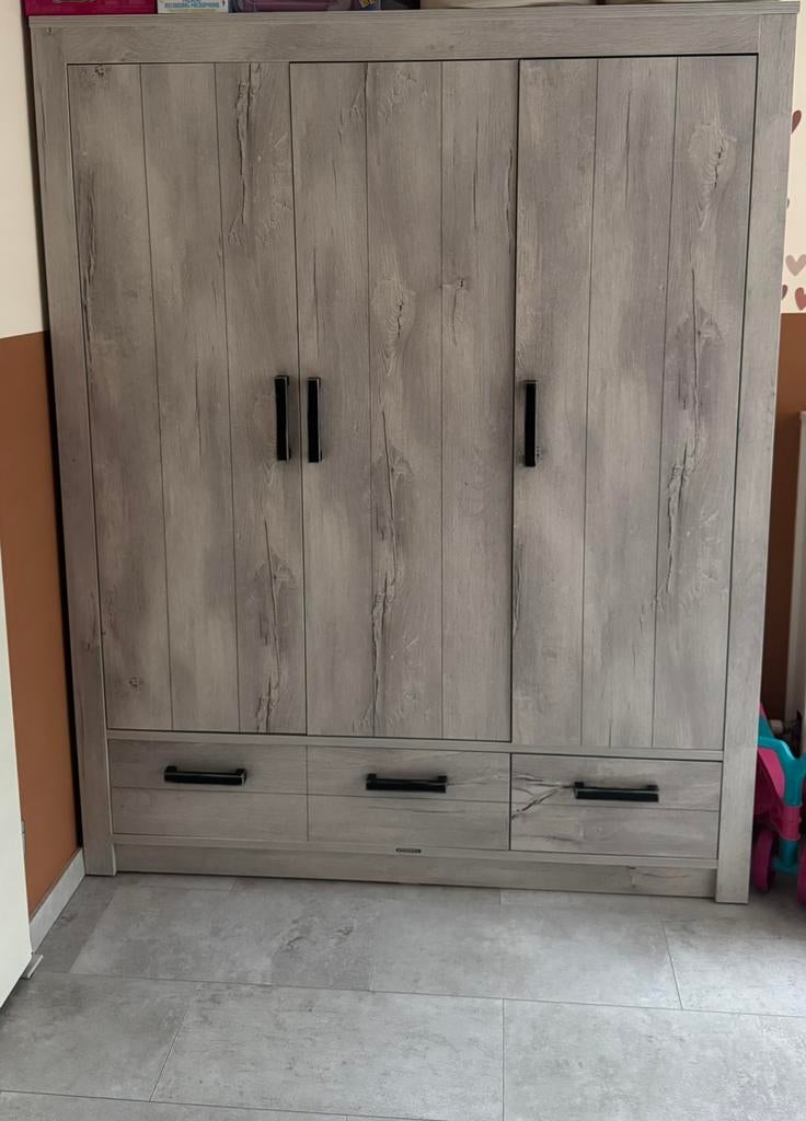 Kidsmill Sem Nautic complete kamer met 3 deurs kledingkast, Ophalen, Zo goed als nieuw, Jongetje of Meisje