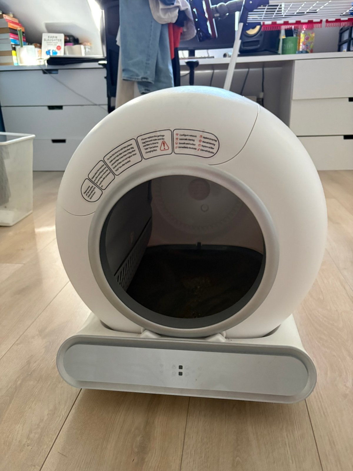 Viervoeter automatische kattenbak, Dieren en Toebehoren, Kattenbakken, Ophalen, Nieuw