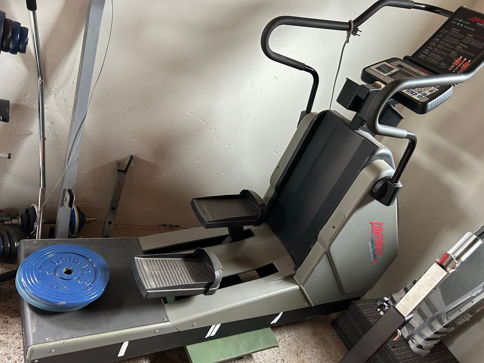 Professionele Life Fitness 9500HR Stepper, Ophalen, Gebruikt, Armen, Crosstrainer
