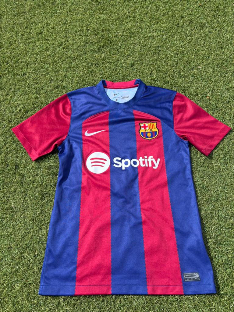 Fc barcelona shirt maat S, Maat S, Ophalen of Verzenden, Zo goed als nieuw, Shirt