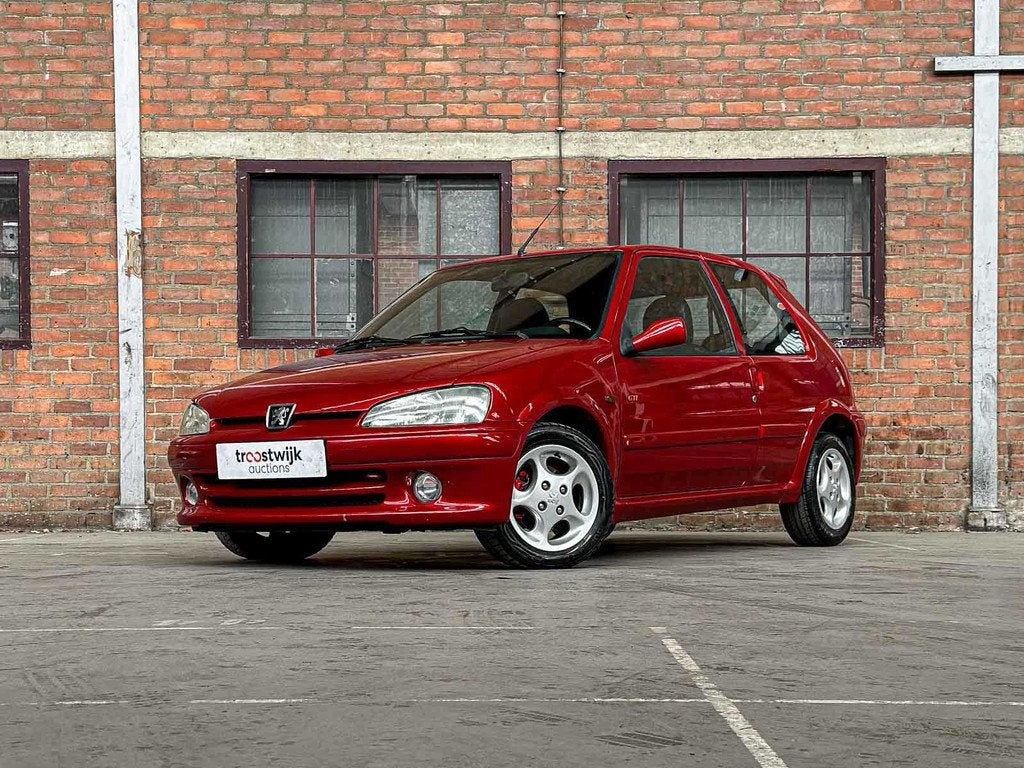 Peugeot 106 GTI 1*nfx 1.6-16V Sport 118pk 1996 (Origineel-NL, Auto's, Peugeot, Gebruikt, 31 €/maand, 4 cilinders, 400 kg