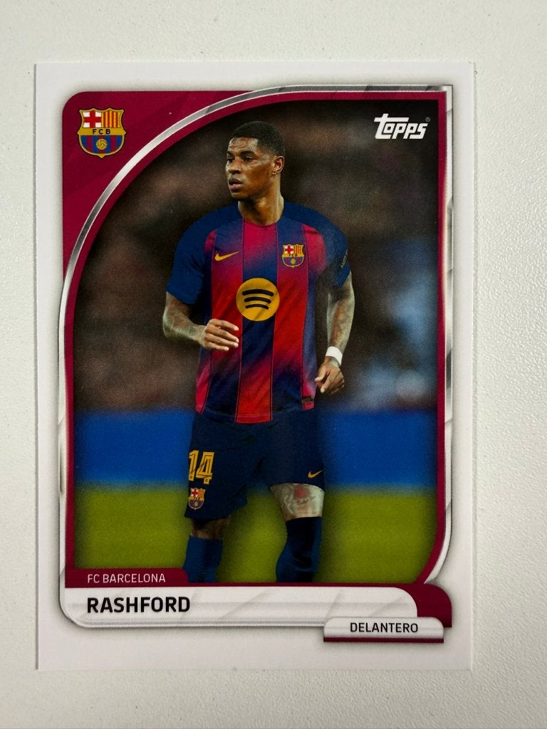 16 Rashford Collector Tin Barcelona 2025-26, Ophalen of Verzenden, Nieuw, Buitenlandse clubs, Poster, Plaatje of Sticker