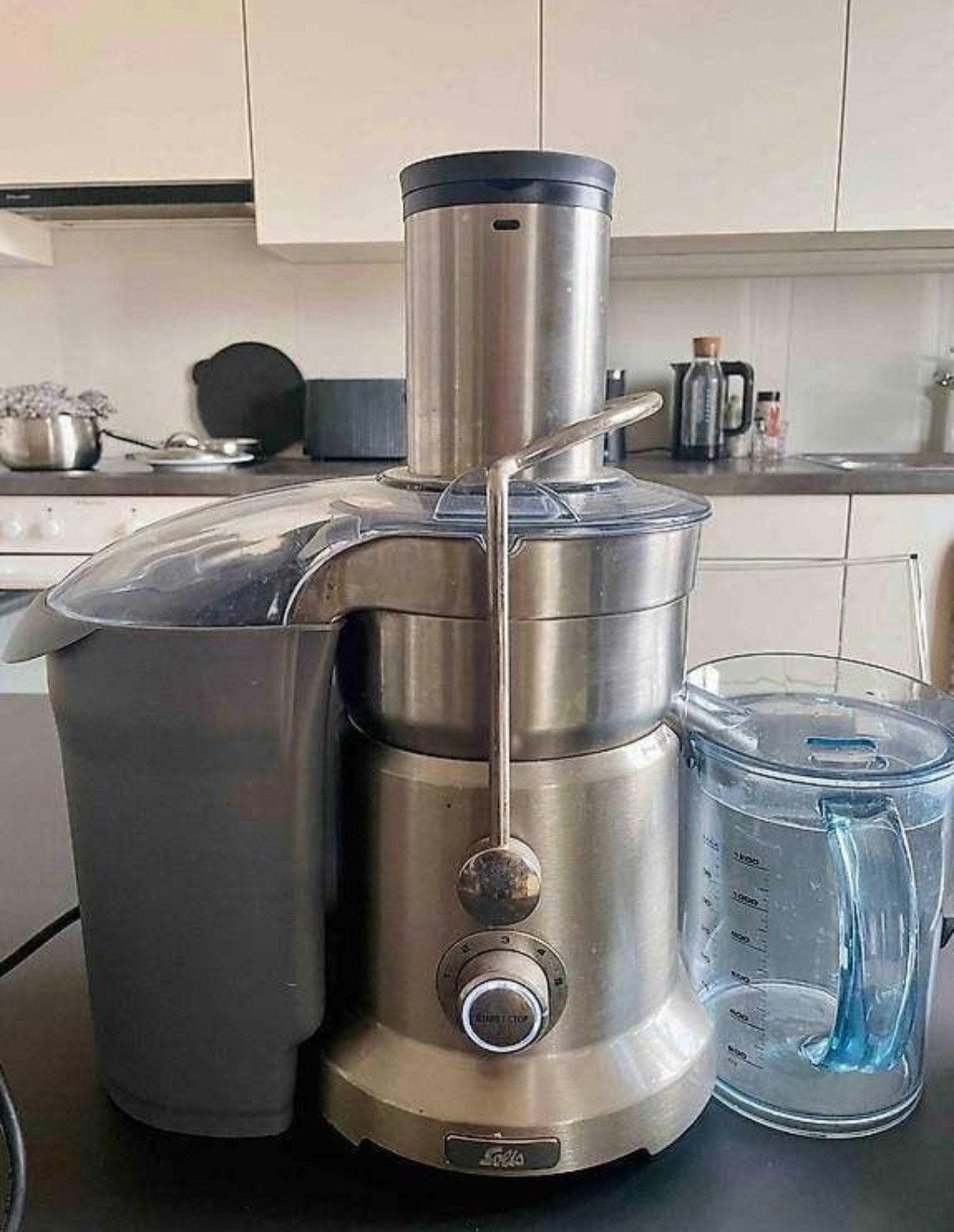 Solis Sapcentrifuge Typ 847 - Krachtige Juicer, Ophalen of Verzenden, Gebruikt, Elektrisch, Sapcentrifuge