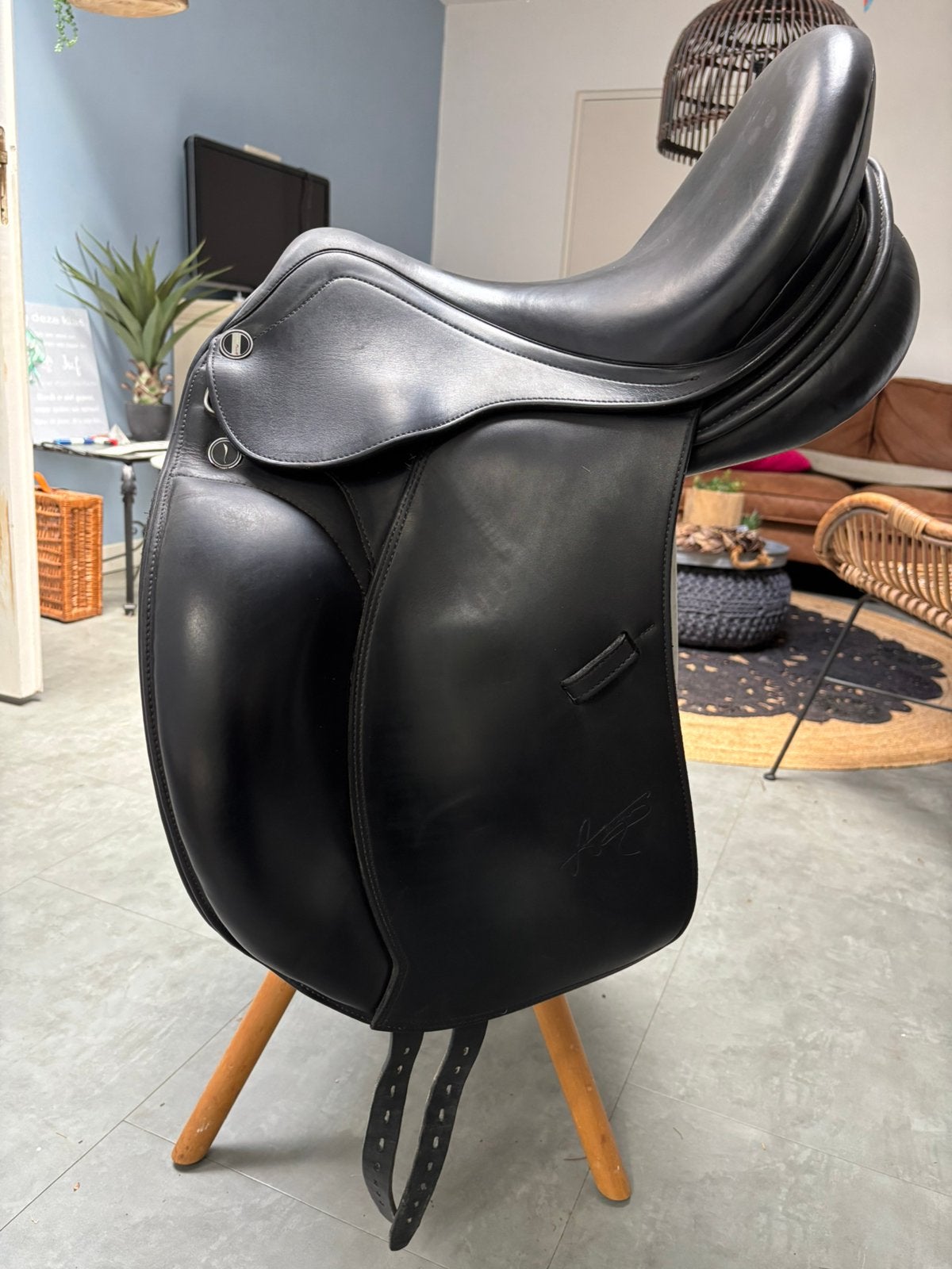 Zo goed als nieuw Erreplus Adelinde zadel 17 inch, Ophalen of Verzenden, Zo goed als nieuw, Dressuur