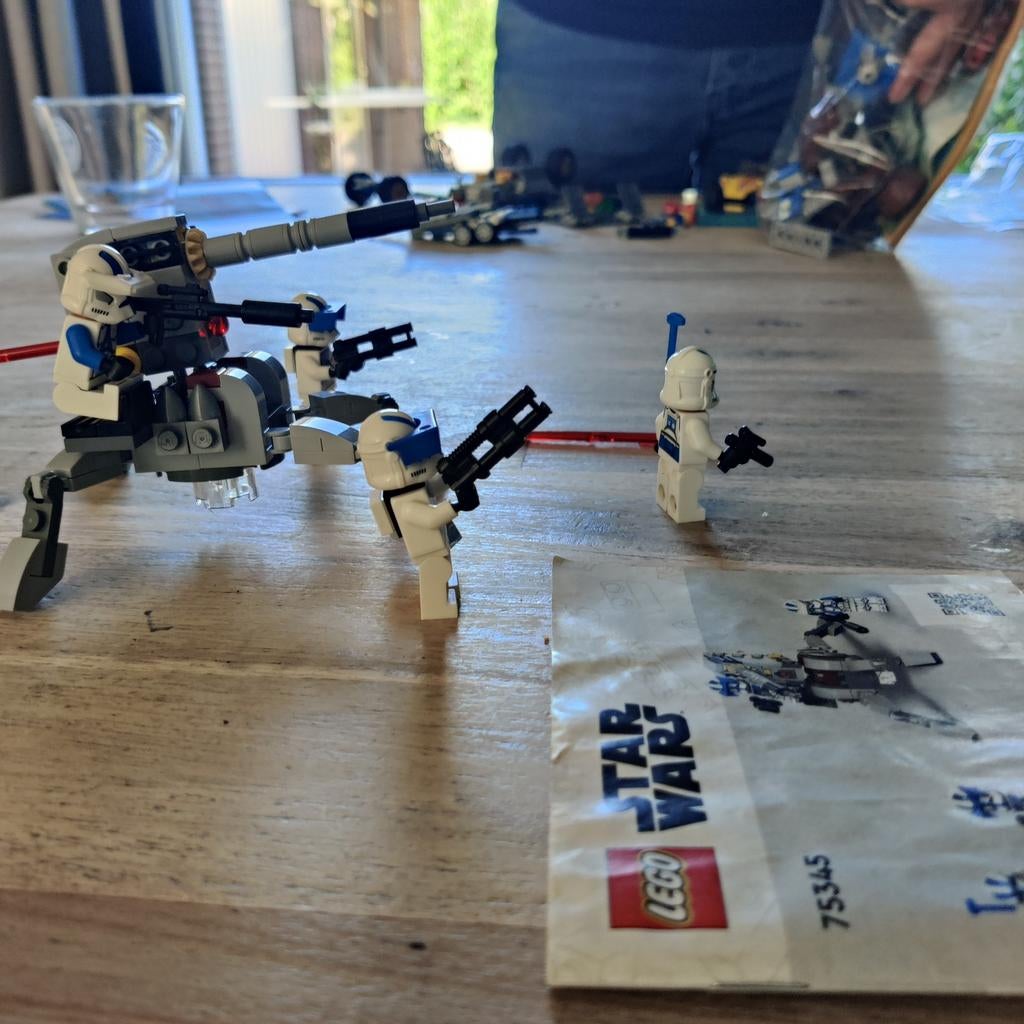 LEGO Star Wars 501st Clone Troopers Battle Pack 75345, Compleet, Star Wars, Lego, Ophalen of Verzenden