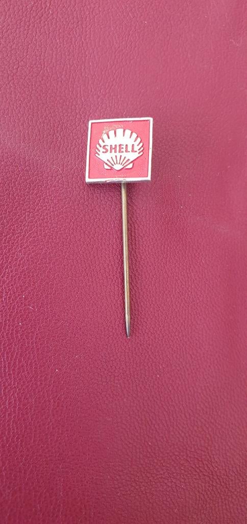 Vintage Shell Reversspeldje - Berentzen, Verzamelen, Ophalen of Verzenden, Gebruikt, Overige soorten, Overige typen