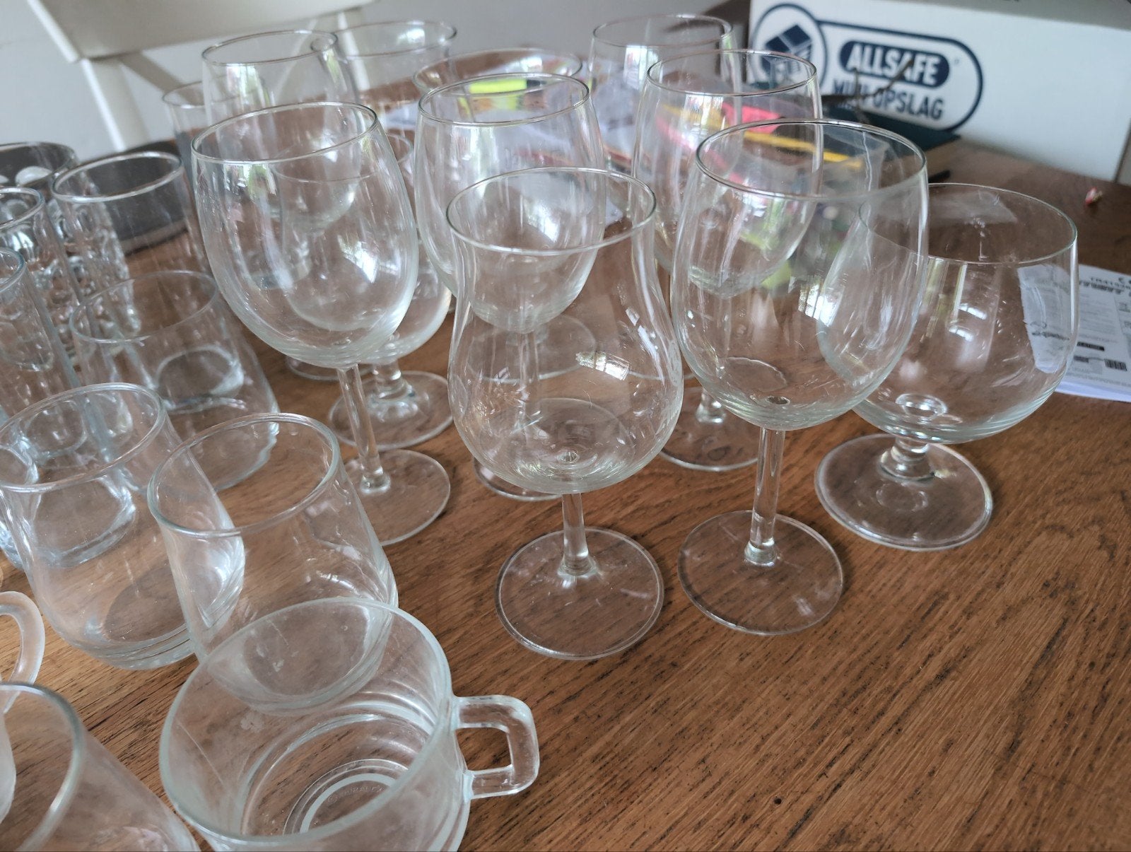 diverse glazen, Ophalen, Glas of Glazen, Gebruikt, Glas