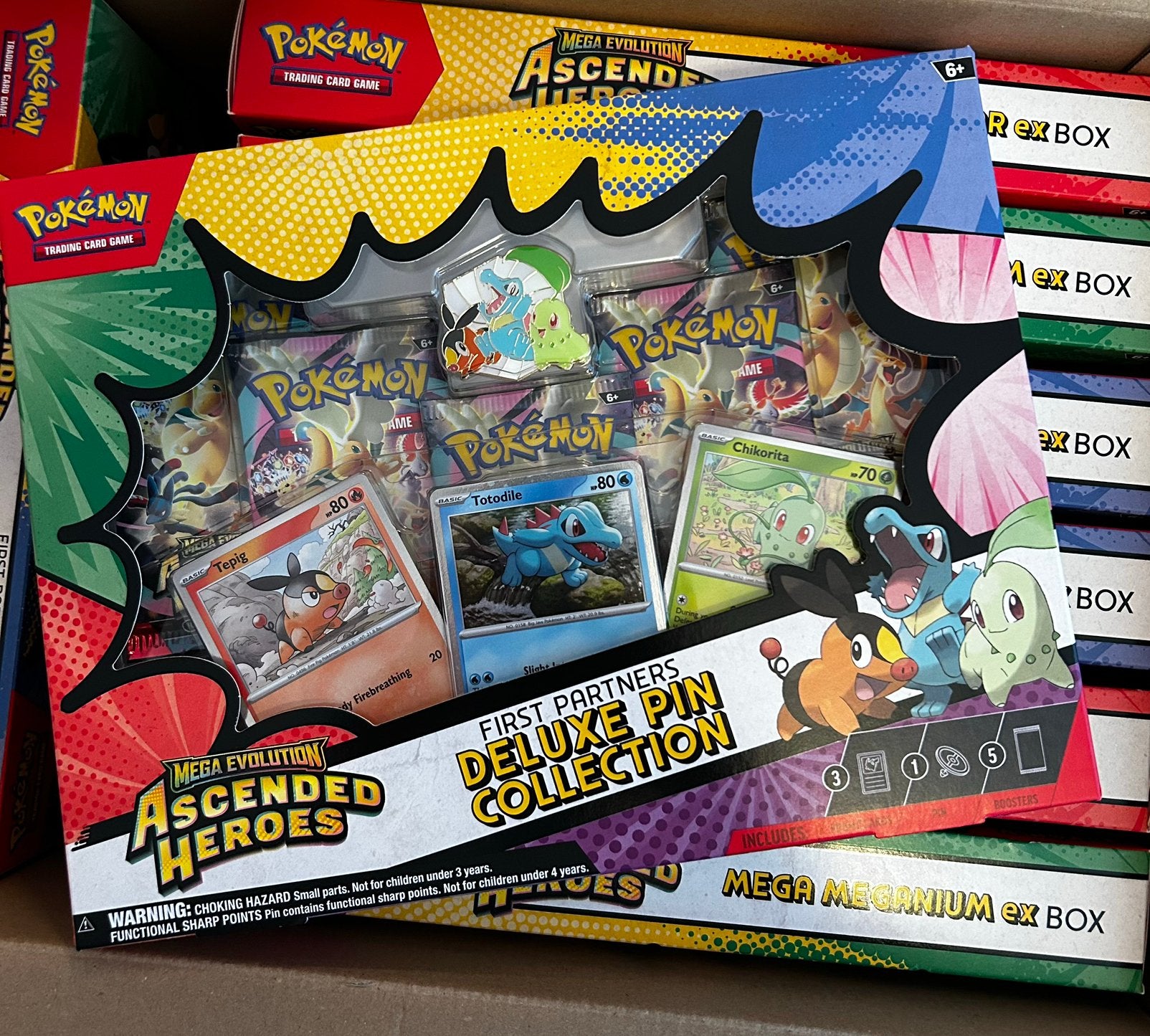 Pokemon Ascended Heroes Deluxe Pin Collection, Hobby en Vrije tijd, Verzamelkaartspellen | Pokémon, Ophalen of Verzenden, Zo goed als nieuw