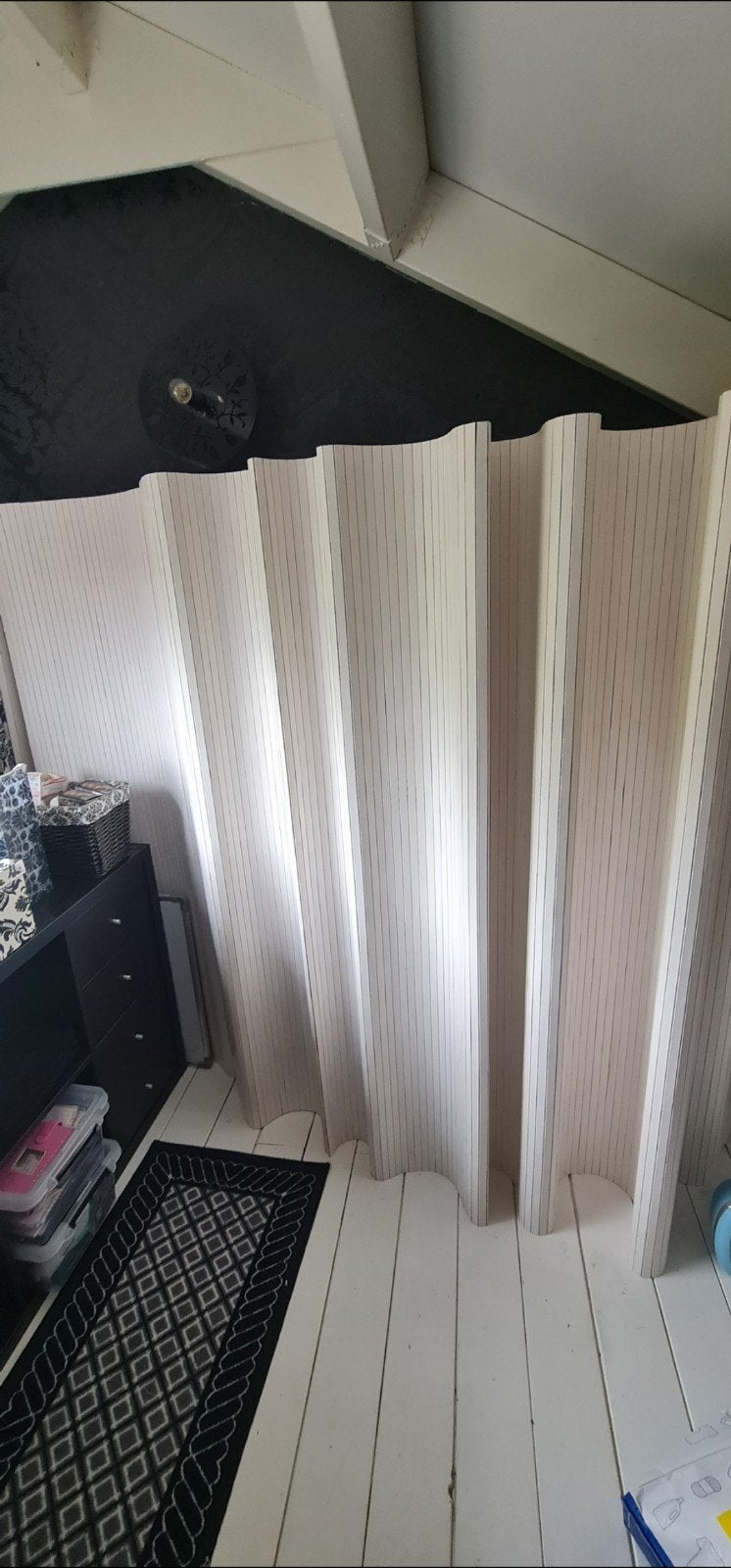 Nieuw Kamerscherm/Tuinscherm 6 meter breed - Wit Bamboe, Huis en Inrichting, Ophalen, Nieuw