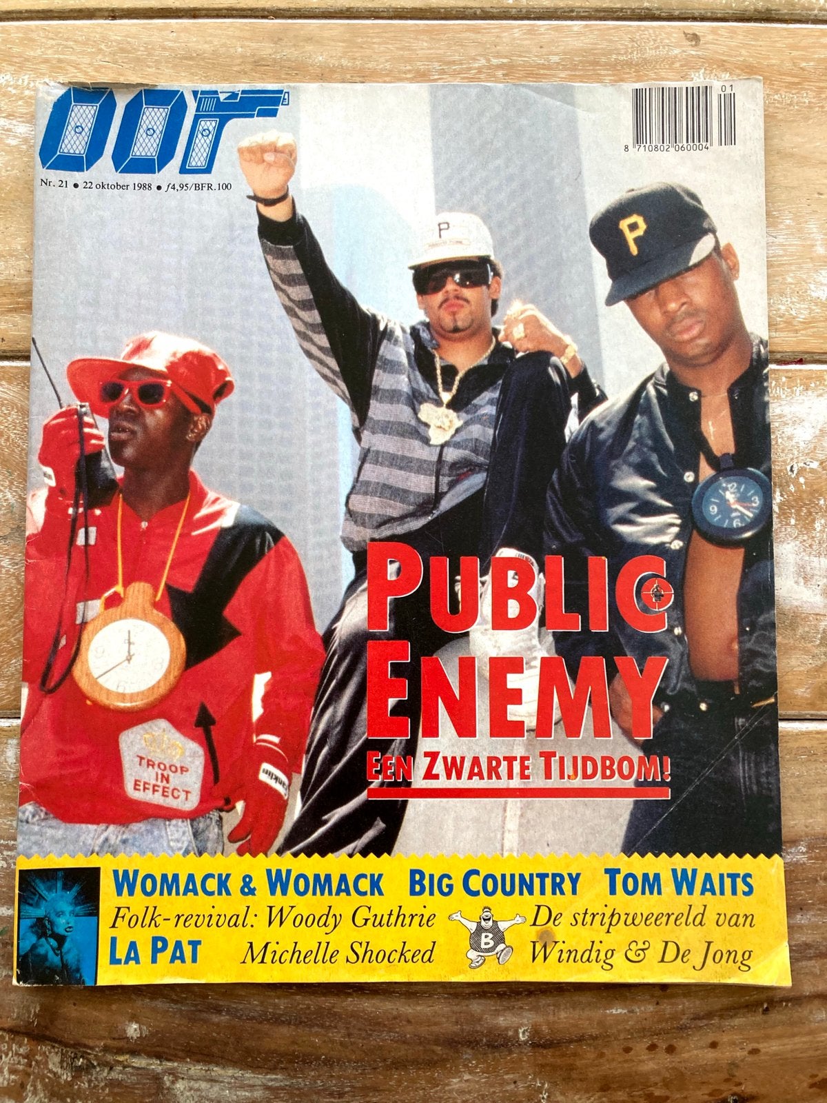 OOR Magazine 1988 PUBLIC ENEMY Herbert Grönemeyer TOM WAITS, Ophalen of Verzenden, Zo goed als nieuw, Muziek, Film of Tv