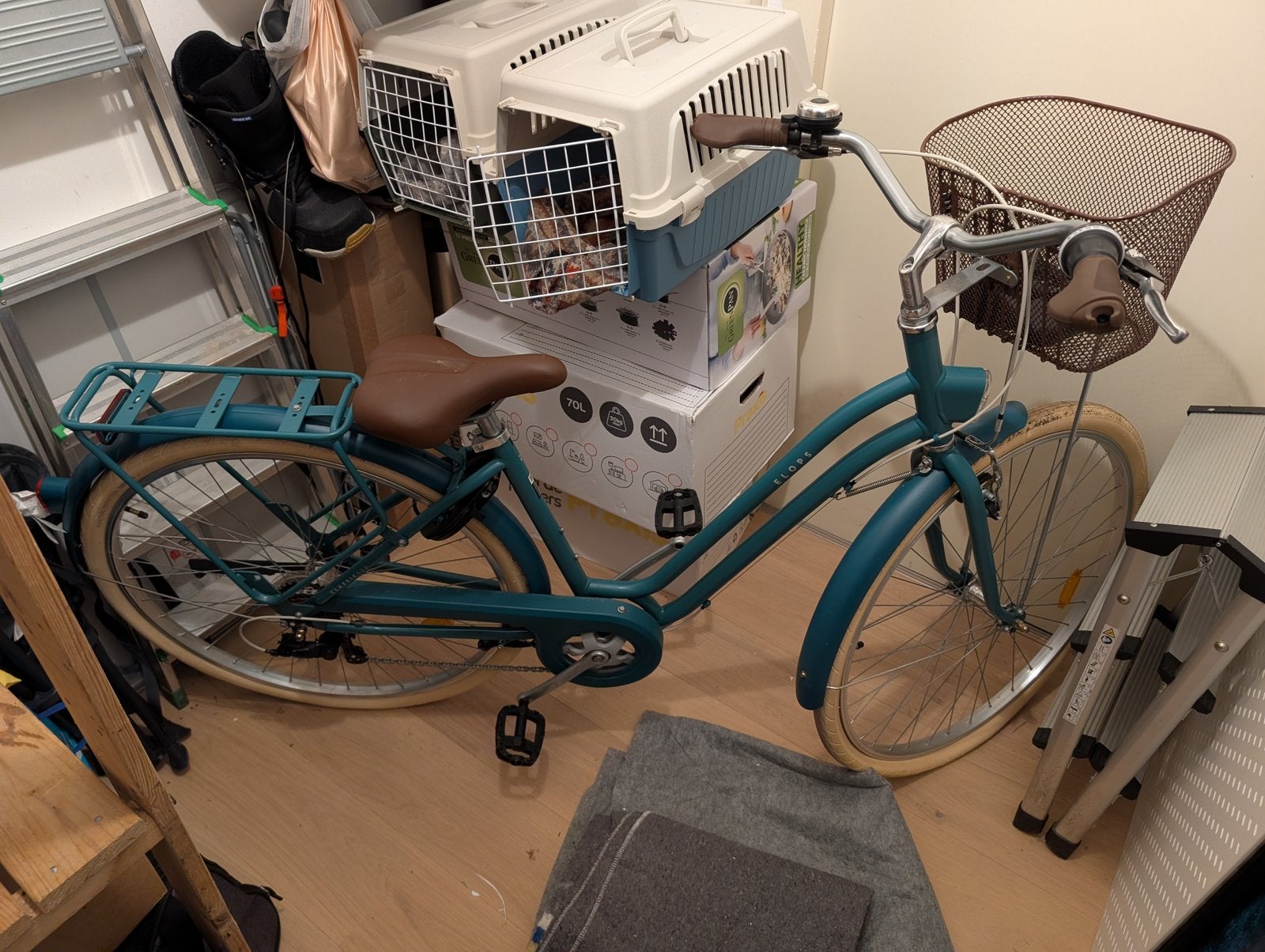 ELOPS Damesfietsen met Mand, Ophalen, Zo goed als nieuw, Overige merken