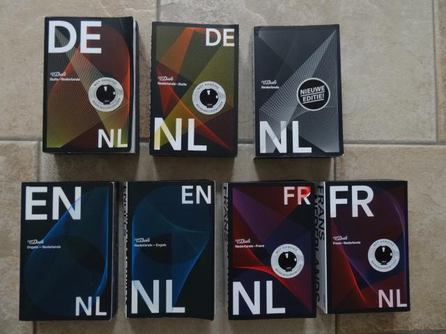 Van dale woordenboeken Nederlands, Frans, Duits, Engels, Ophalen of Verzenden, Zo goed als nieuw, Van Dale, Duits