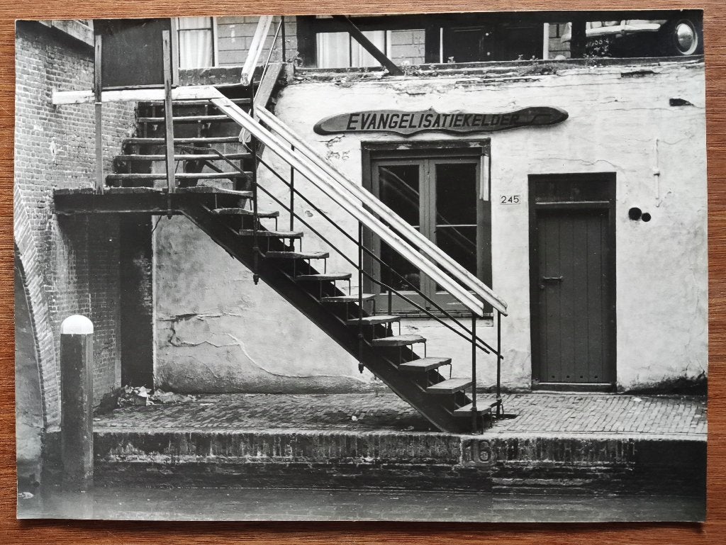 Foto Utrecht Oude Gracht 245. jaren '60, Ophalen of Verzenden, 1960 tot 1980, Utrecht