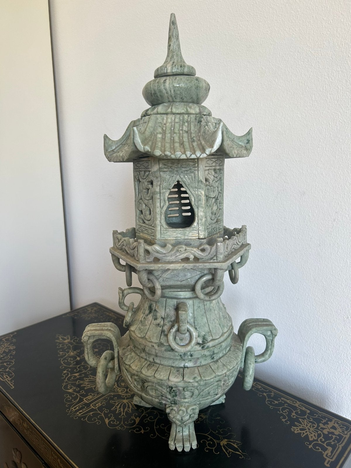 Chinese speksteen pagode, Ophalen of Verzenden