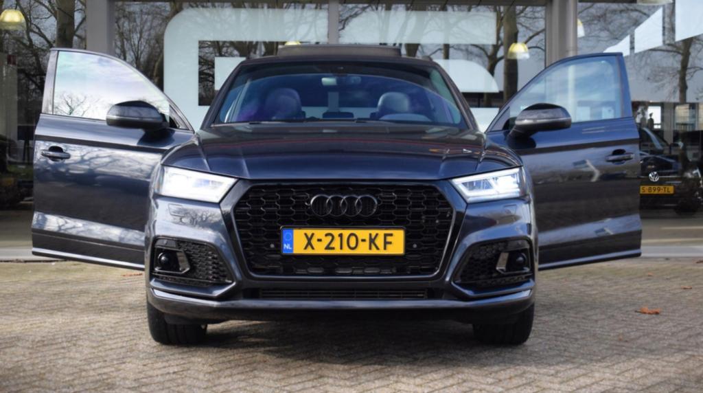AUDI SQ5 3.0 V6 QUATTRO 410pk 2018, Automaat, 2995 cc, Q5, Blauw