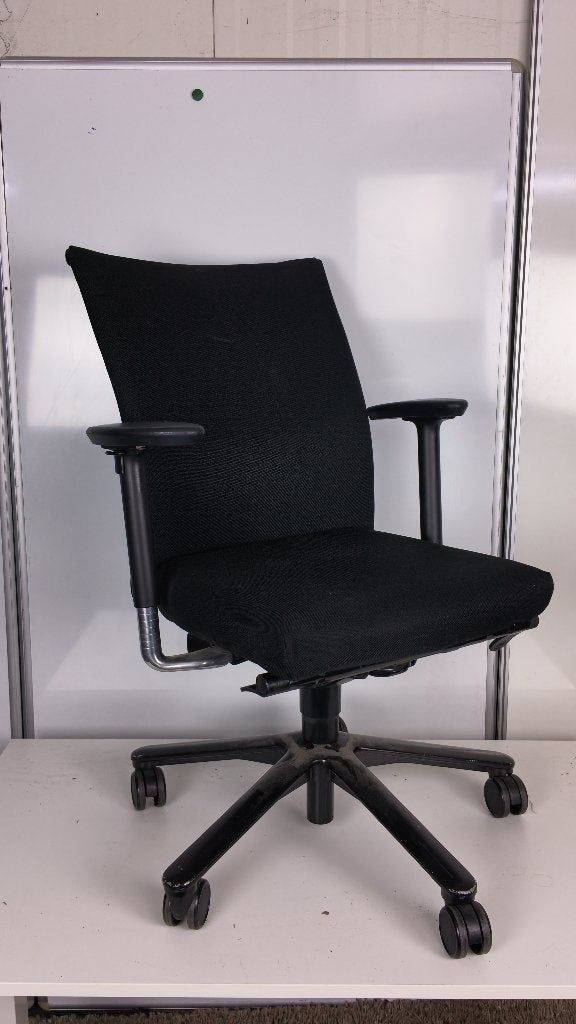 Klöber 734 ergonomische bureaustoel zwart, Huis en Inrichting, Bureaustoelen, Ophalen, Gebruikt, Zwart, Bureaustoel