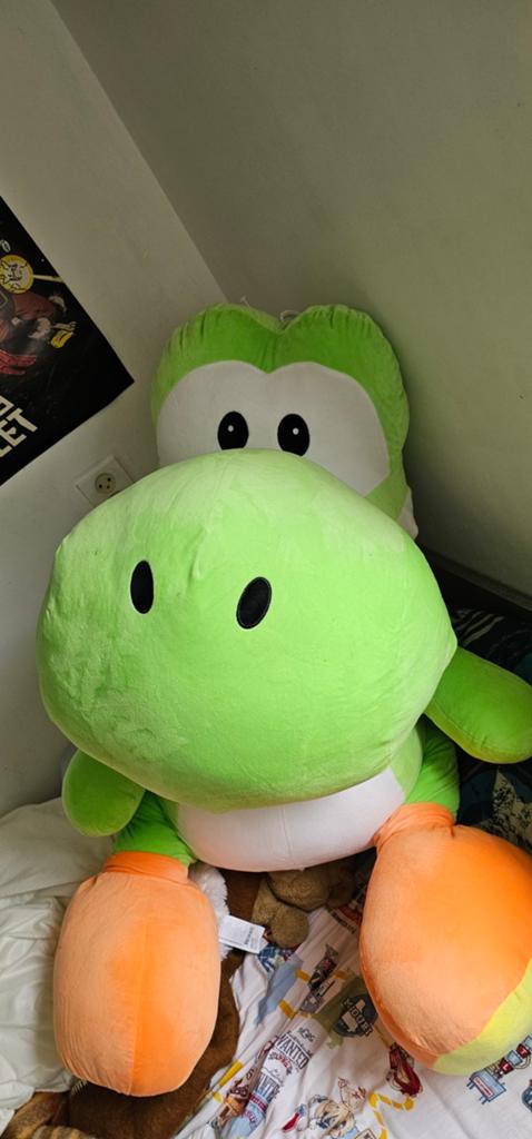 Grote Yoshi knuffel - Super Mario, Ophalen, Groen, Overige karakters, Overige typen