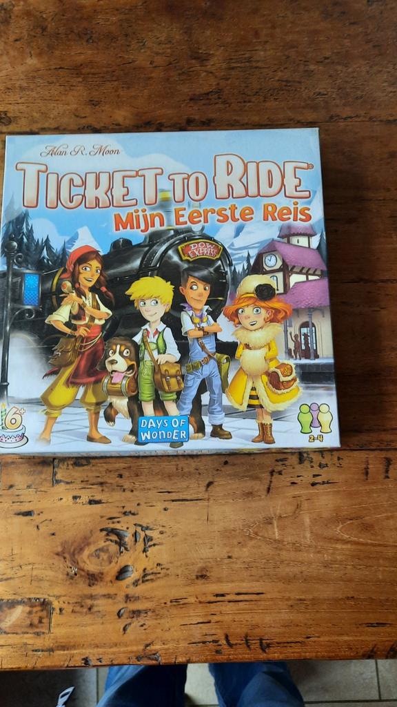 Ticket to Ride - Mijn eerste reis, Hobby en Vrije tijd, Gezelschapsspellen | Kaartspellen, Ophalen of Verzenden, Zo goed als nieuw