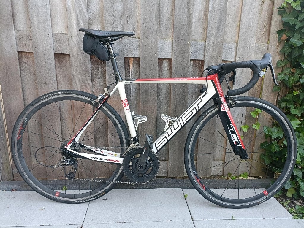 Swift Ultravox carbon incl powermeter maat S, Fietsen en Brommers, Gebruikt, Carbon, Velgrem, 49 tot 53 cm