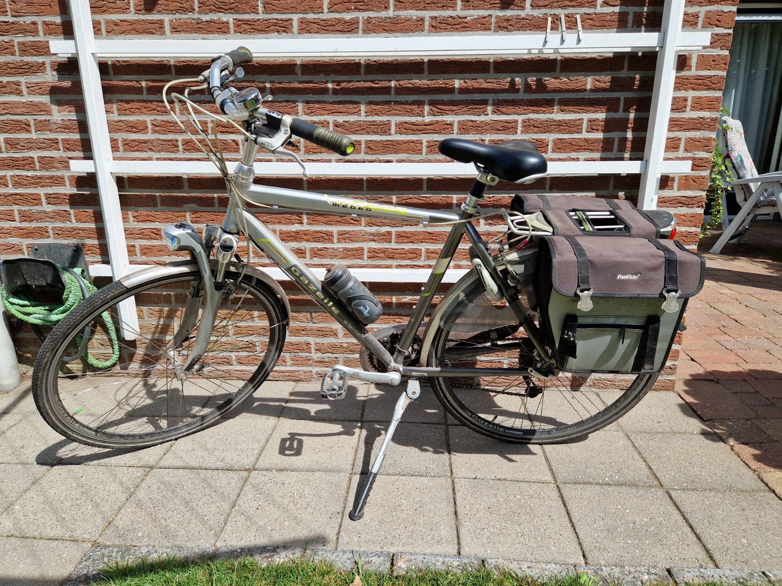 Gazelle Medeo herenfiets, Ophalen, Gebruikt, Velgrem, Versnellingen