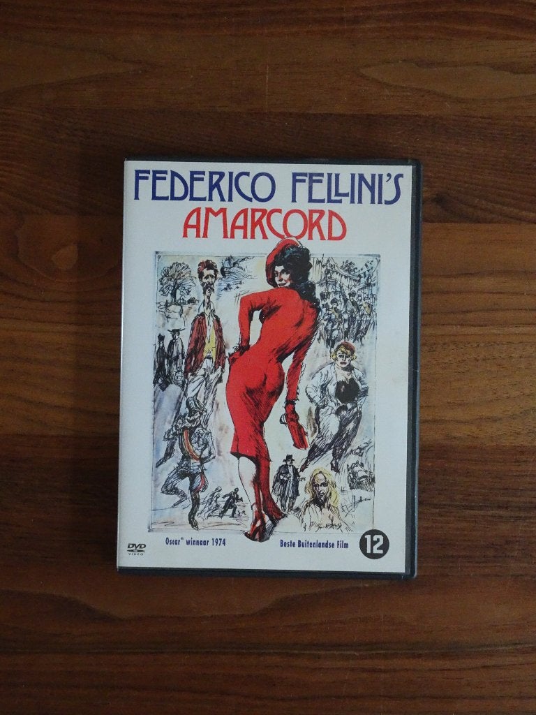 Fredrico Fellini's Amarcord dvd, Gebruikt, Drama, Nederlands, Italiaans