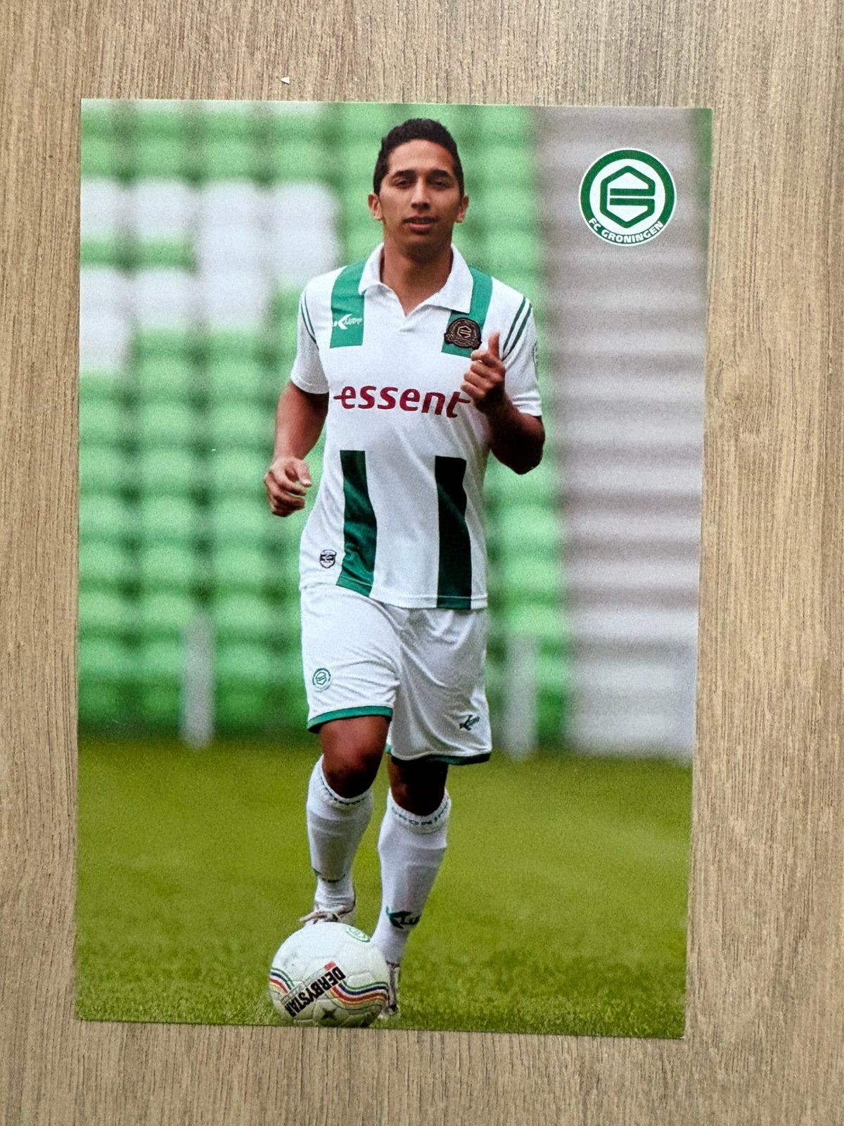 Fotokaart Hiariej (FC Groningen)., Ophalen of Verzenden, Nieuw, Overige binnenlandse clubs, Spelerskaart