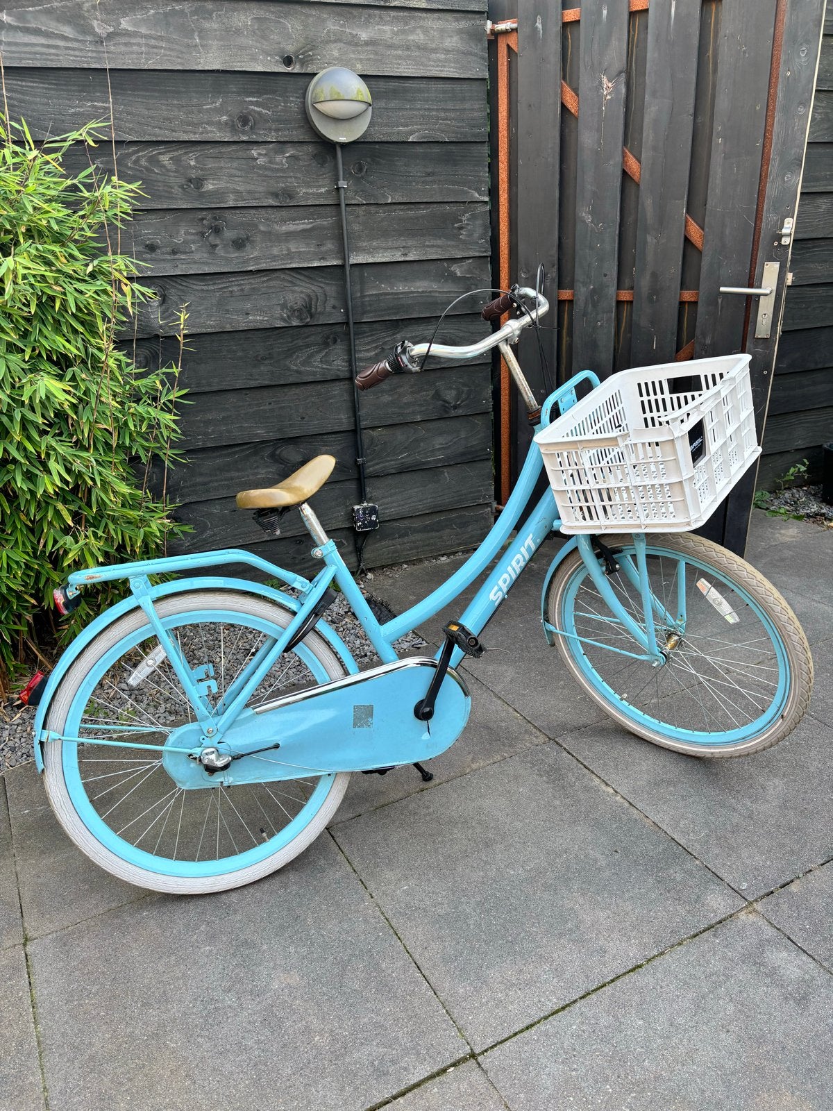 Spirit meisjes fiets met versnellingen en voordrager, Fietsen en Brommers, Ophalen, Gebruikt, 26 inch of meer, Versnellingen