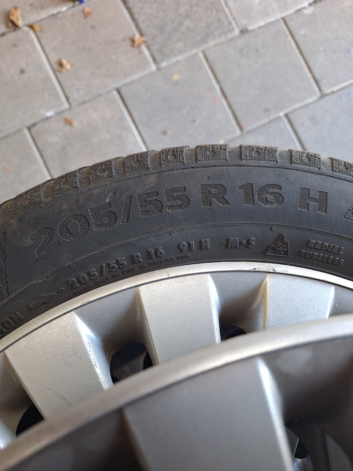 16 inch stalen velgen met winterbanden, Auto-onderdelen, Ophalen, Gebruikt, 16 inch, Banden en Velgen