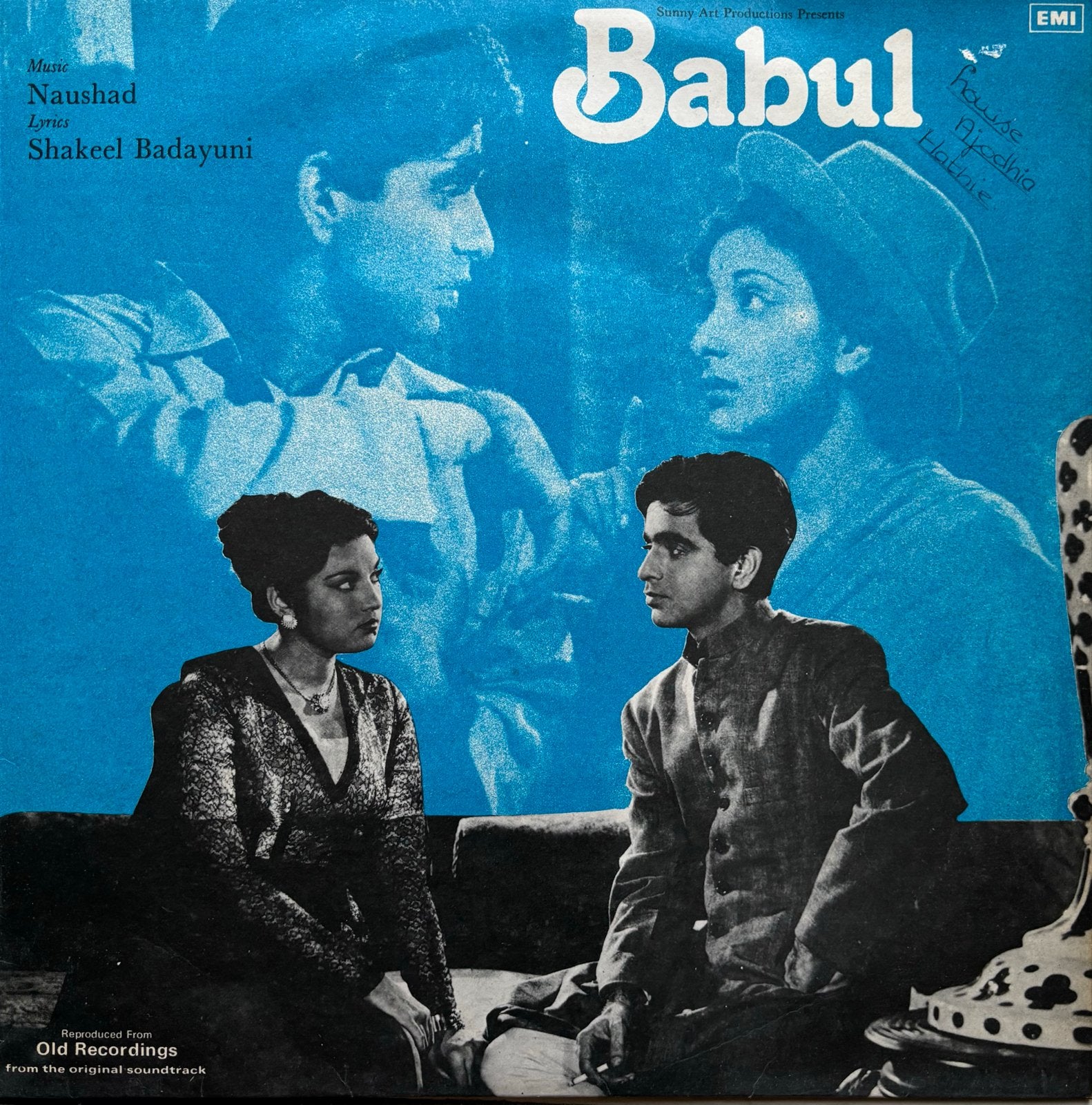 Babul - Originele Soundtrack Bollywood LP (EMI), Verzenden, Gebruikt, 12 inch