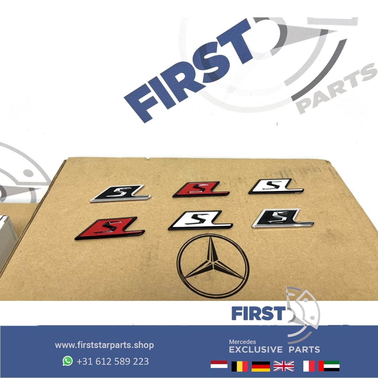 S AMG LOGO C192 AMG GT / A45 CLA45 GLA45 C63 E63 GLC63 GLE63, Gebruikt, -, Ophalen of Verzenden, -