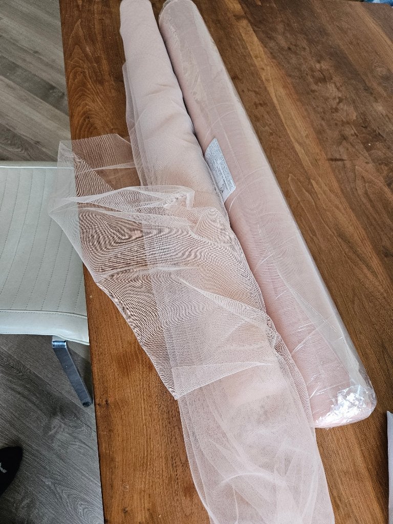 Tule, Overige kleuren, 120 cm of meer, Ophalen of Verzenden, Polyester