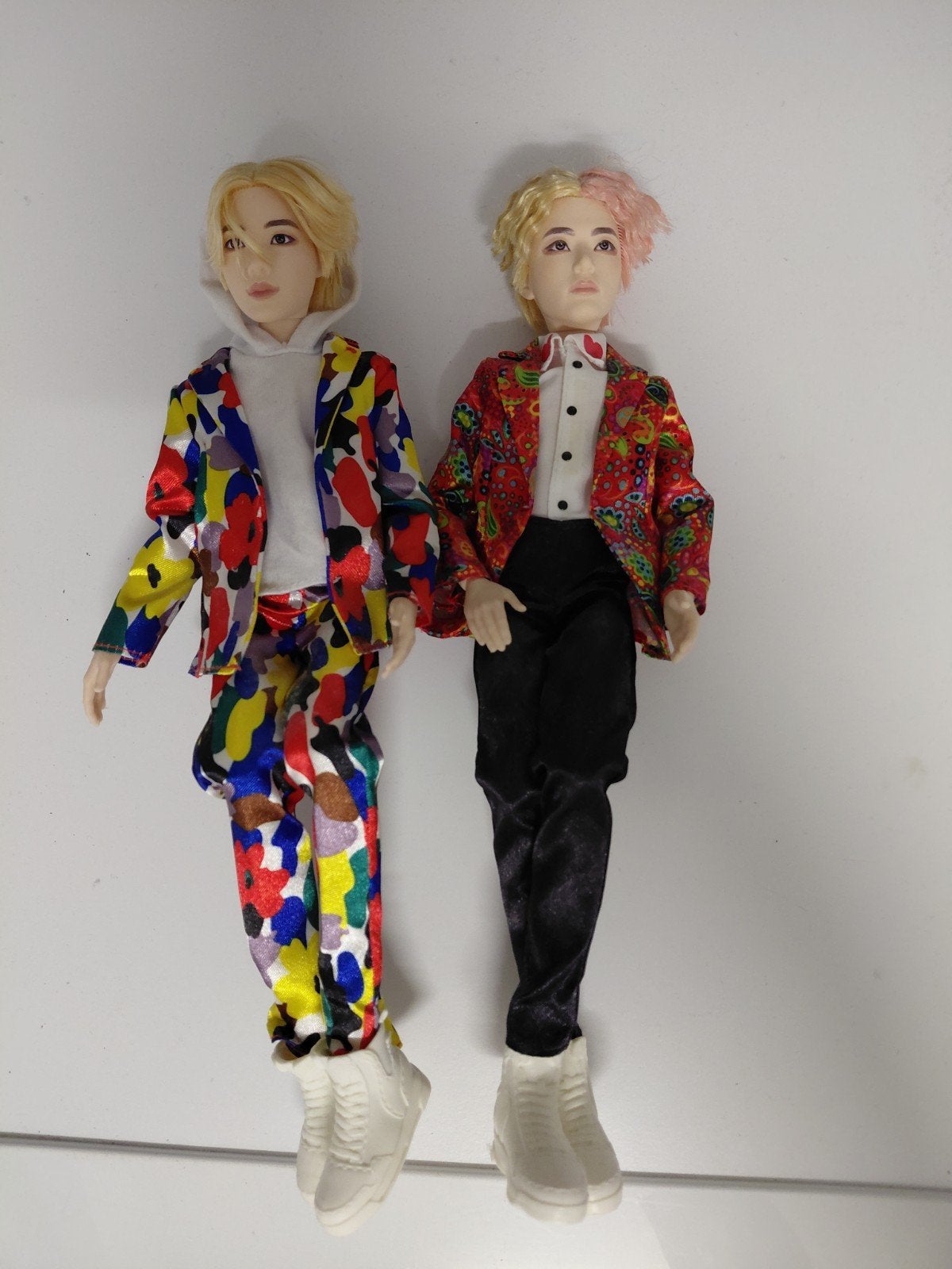 2 BTS Mattel Fashion Poppen - V en Jimin, Ophalen of Verzenden, Overige typen