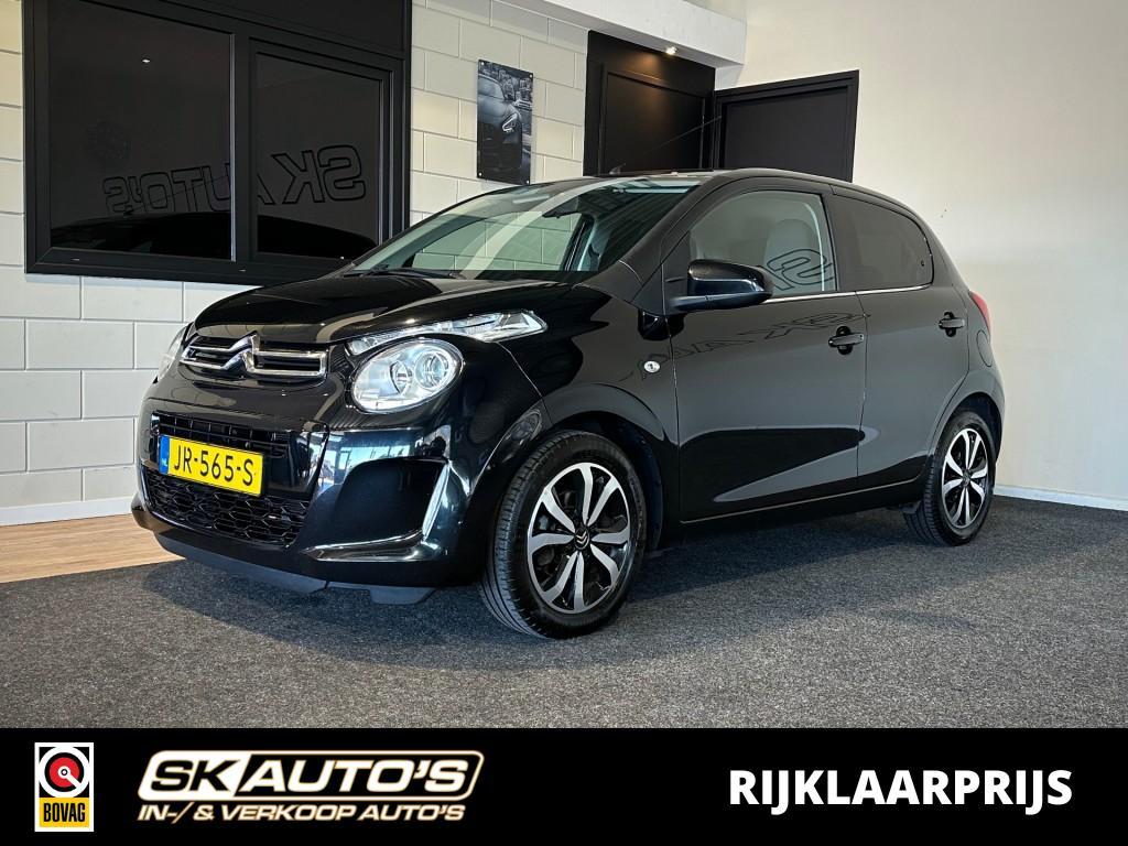 Citroen C1 1.0 VTI SHINE l NAP l CAMERA l 5DRS l AUTOMAAT l, Gebruikt, Euro 6, Met garantie (alle), 4 stoelen