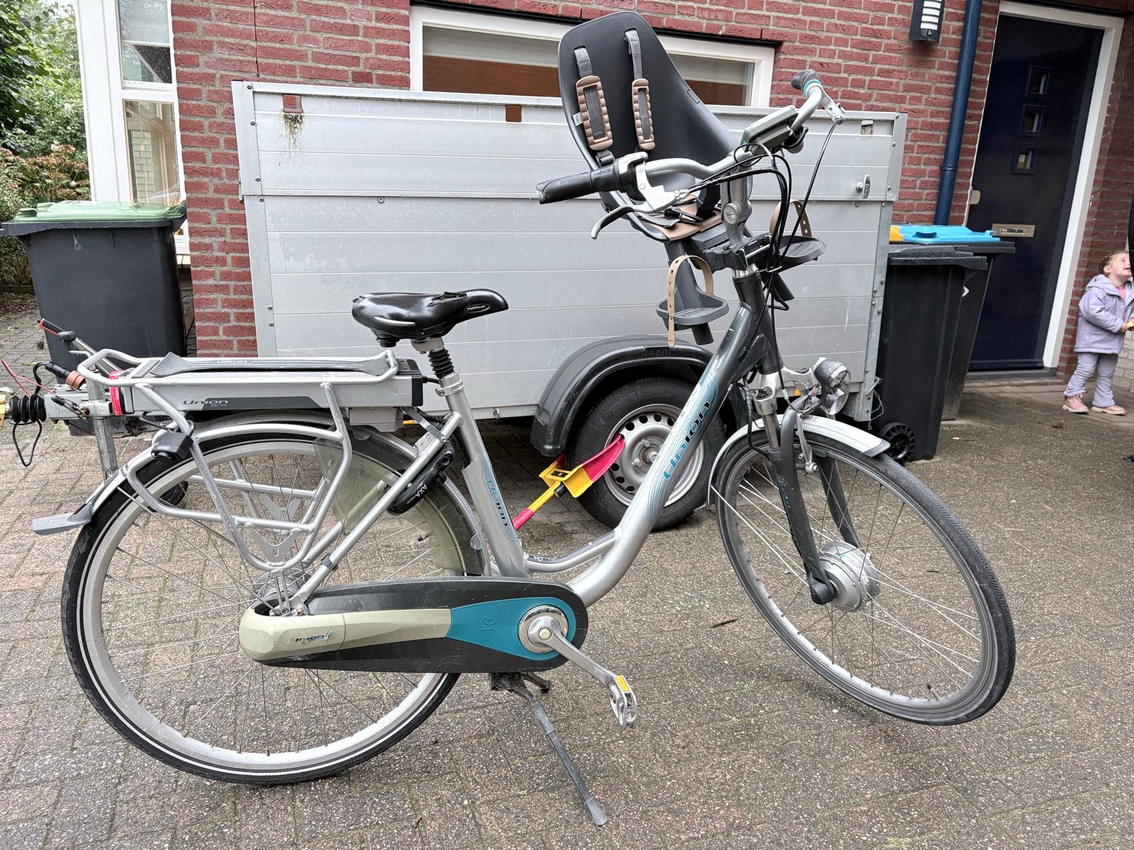 Union elektrische fiets met gereviseerde accu, Ophalen, Gebruikt