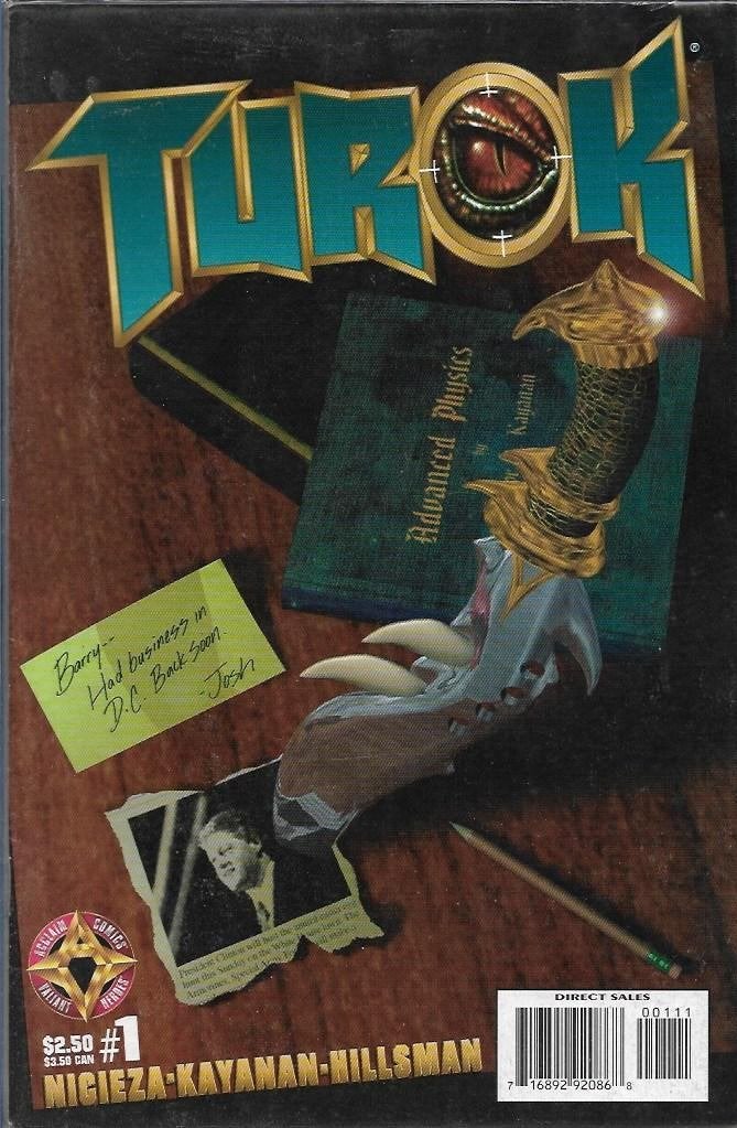 Turok Vol. 1 #1 (1998) Acclaim Comics, Eén comic, Amerika, Verzenden, Nieuw