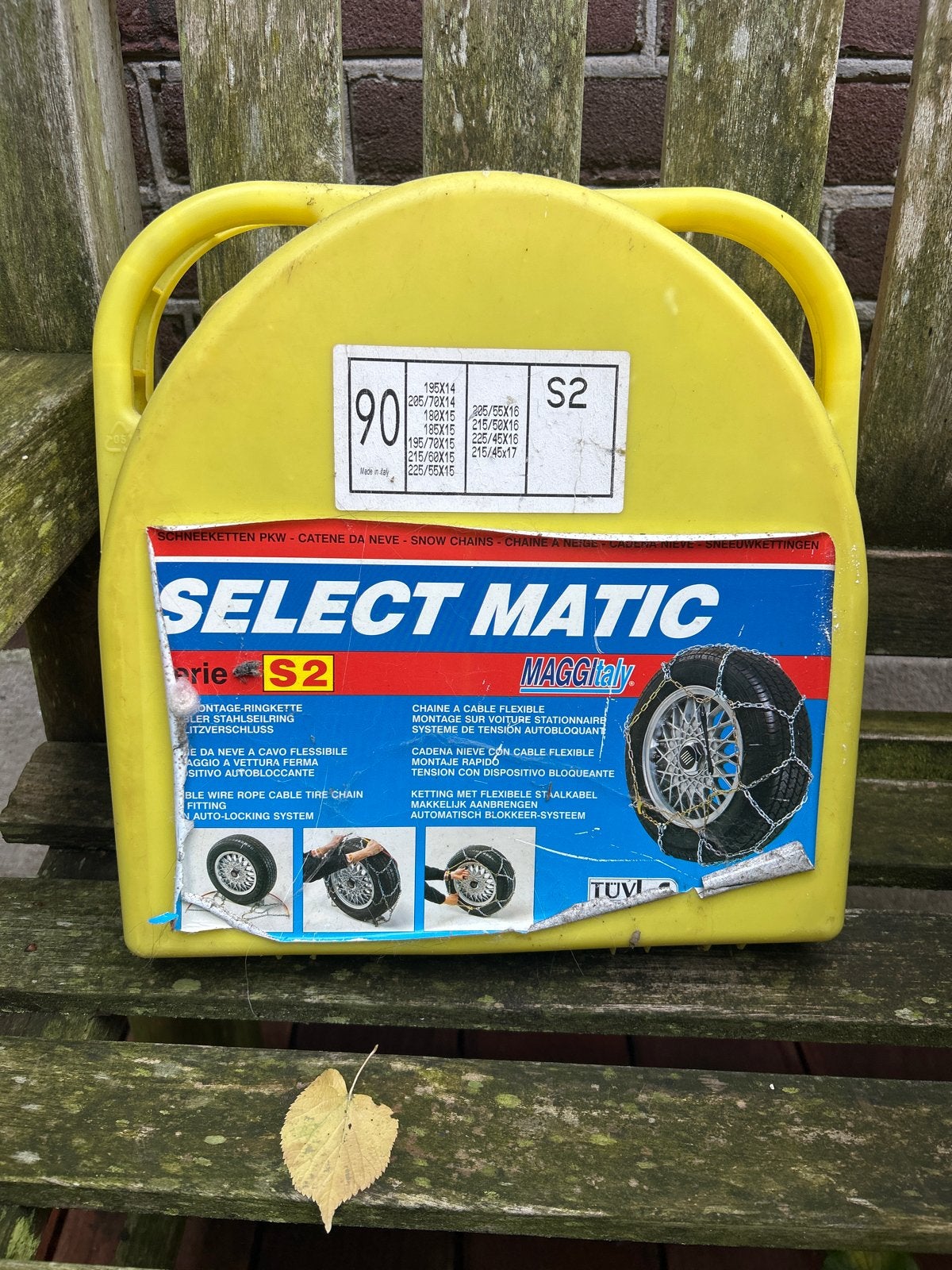 Select Matic S2 sneeuwkettingen - Maat 90, Ophalen, Gebruikt
