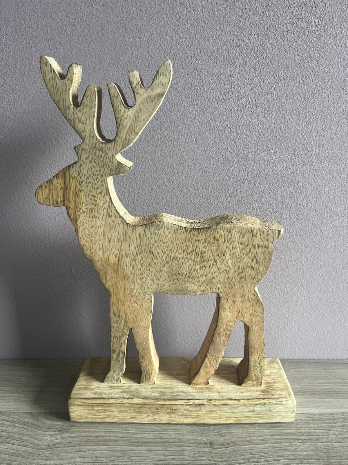 Eland/hert hout, Verzamelen, Ophalen of Verzenden, Zo goed als nieuw, Dier