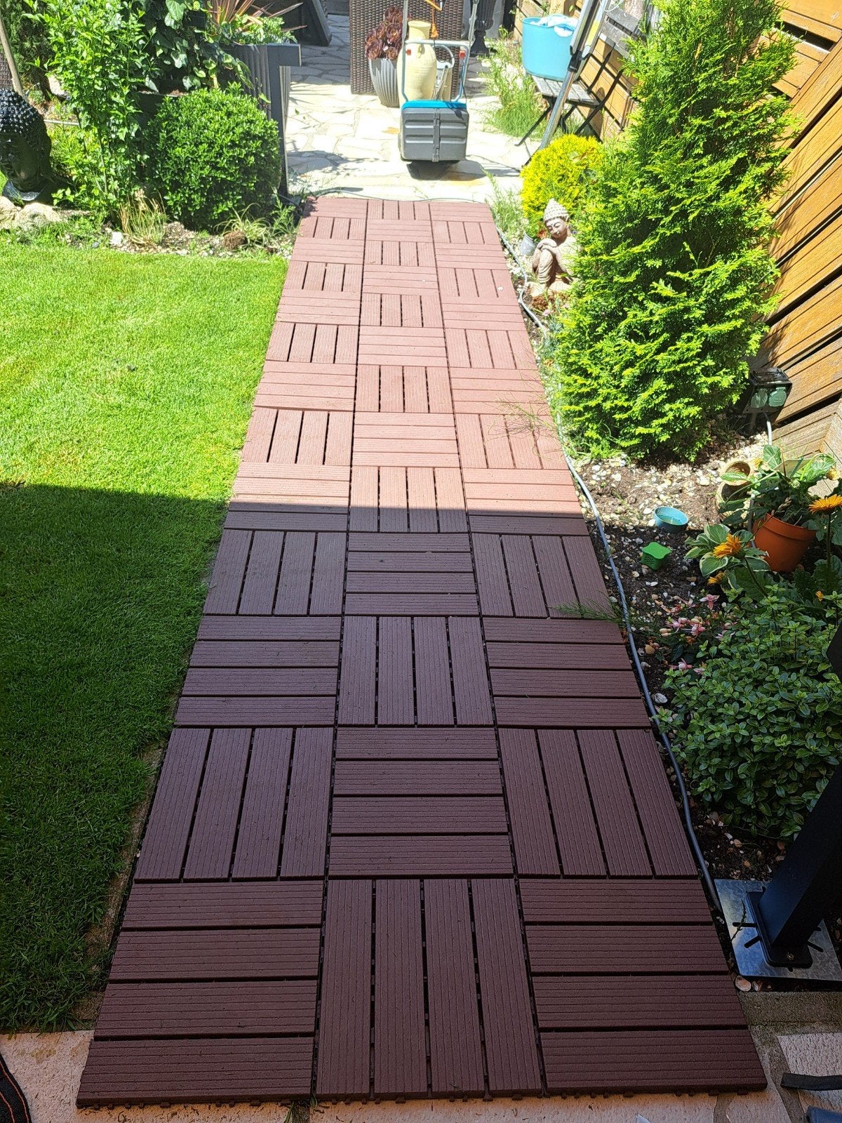 Terrastegels voor tuinpad of terras 87 stuks, Tuin en Terras, Ophalen, Beton, Terrastegels