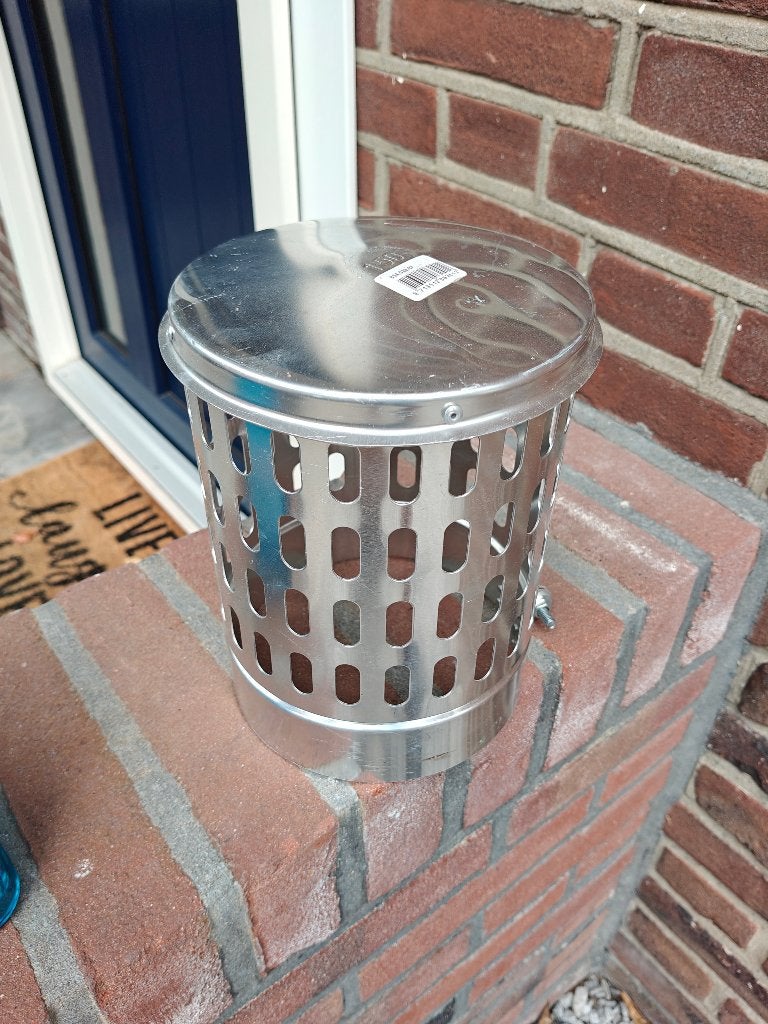 NIEUWE Nedco Kraaienkap Aluminium Ø 150 mm, Doe-het-zelf en Verbouw, Ophalen of Verzenden, Nieuw, Ventilator en Afzuiger