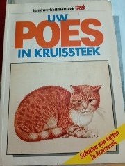 Boek: uw poes in kruissteek, Ophalen of Verzenden, Zo goed als nieuw, Patroon