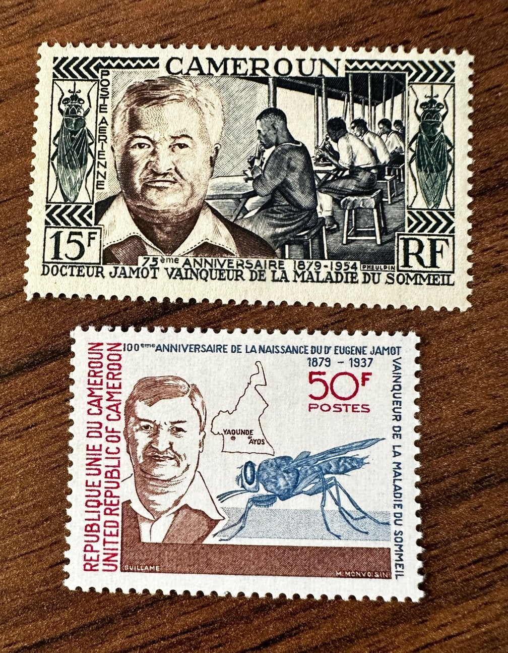 Kameroen 1954-1979 Jamot anti Malaria Postfris insecten, Ophalen of Verzenden, Overige landen, Postfris