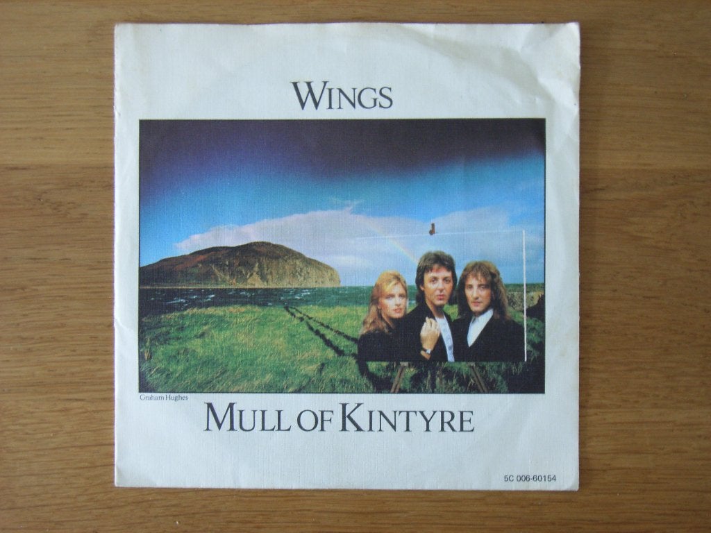 Wings Mull of Kintyre- Girls School, Cd's en Dvd's, Vinyl Singles, Ophalen, Zo goed als nieuw, Pop