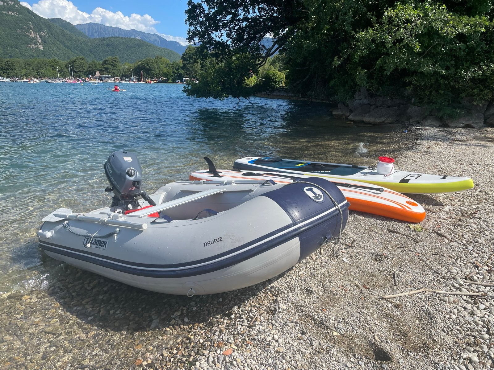 Talamex rubberboot 250cm met Yamaha buitenboordmotor, Watersport en Boten, Bootonderdelen, Ophalen of Verzenden, Gebruikt, Motor en Techniek
