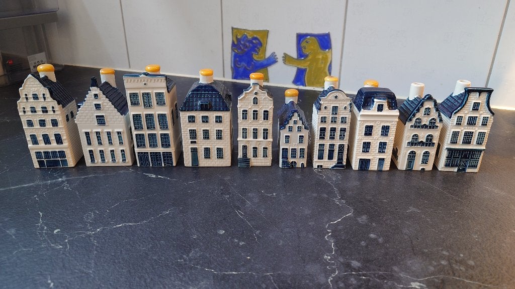 Huisjes KLM, Verzamelen, Ophalen, Nieuw, 1 t/m 20, Gevuld