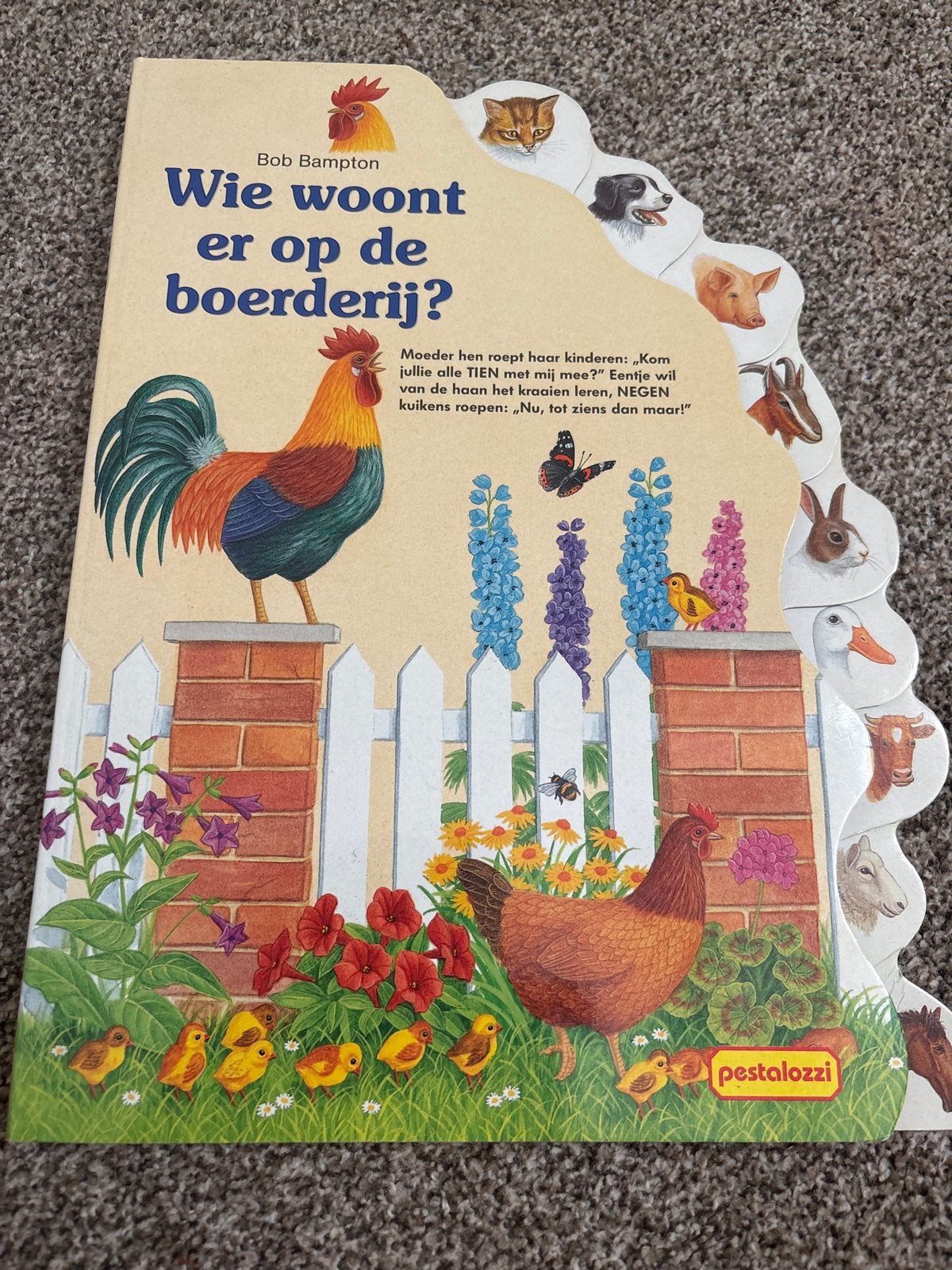 Wie woont er op de boerderij? Leuk voor opa en oma!, Ophalen, Gelezen, Uitklap-, Voel- of Ontdekboek, 2 tot 3 jaar