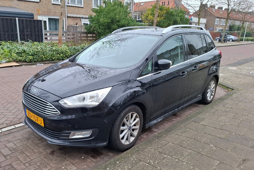 Ford Grand Cmax 7p. 2019, Auto's, Ford, Particulier, Grand C-Max, ABS, Achteruitrijcamera, Adaptieve lichten, Adaptive Cruise Control