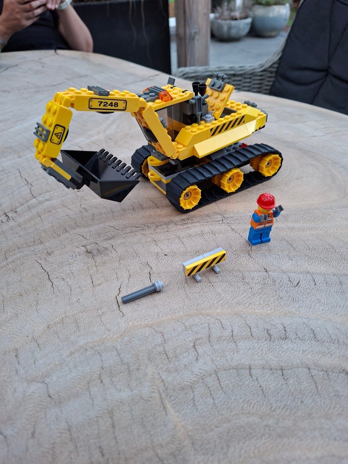 lego city graafmachine 7248, Kinderen en Baby's, Speelgoed | Duplo en Lego, Ophalen of Verzenden, Zo goed als nieuw