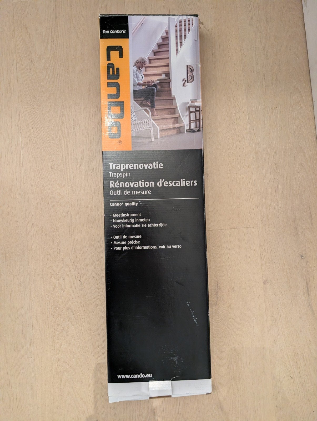 Candoo Trapspin - Meetinstrument voor traprenovatie, Ophalen of Verzenden, Zo goed als nieuw