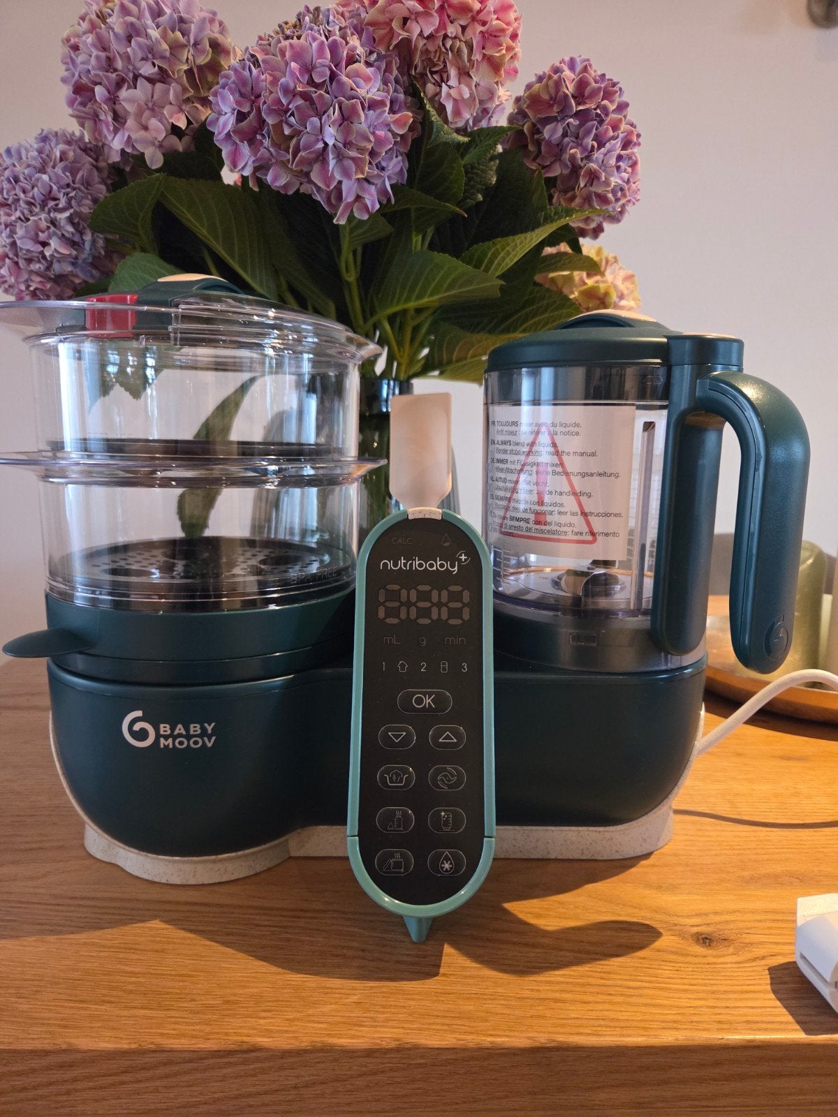 Babymoov Nutribaby+ voedingsbereider, Nieuw, Ophalen of Verzenden, Babymoov, Ontdooifunctie